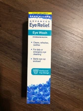 New Sealed Bausch & Lomb Advanced Eye Relief Wash (4 oz.) - Exp 2025-12-01
