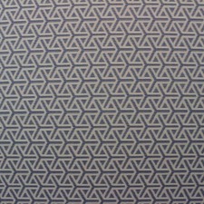 BALLARD DESIGNS GEO BLUE SUNBRELLA IVORY GEOMETRIC OUTDOOR FABRIC BY YARD 54"W