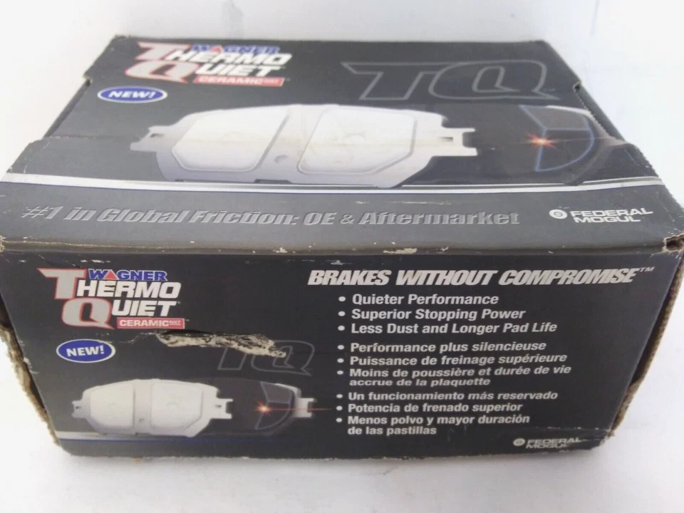Wagner TQ 刹车片 QC835 陶瓷无硬件后部 适用于 05 10 Scion tC 及更多 — 第 4/4 张图片