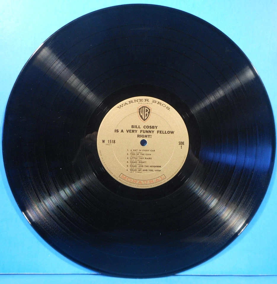 BILL COSBY IS A VERY FUNNY FELLOW RIGHT! LP 1963 MONO GREAT CONDITION VG+/VG+!!B - Image 4 of 4