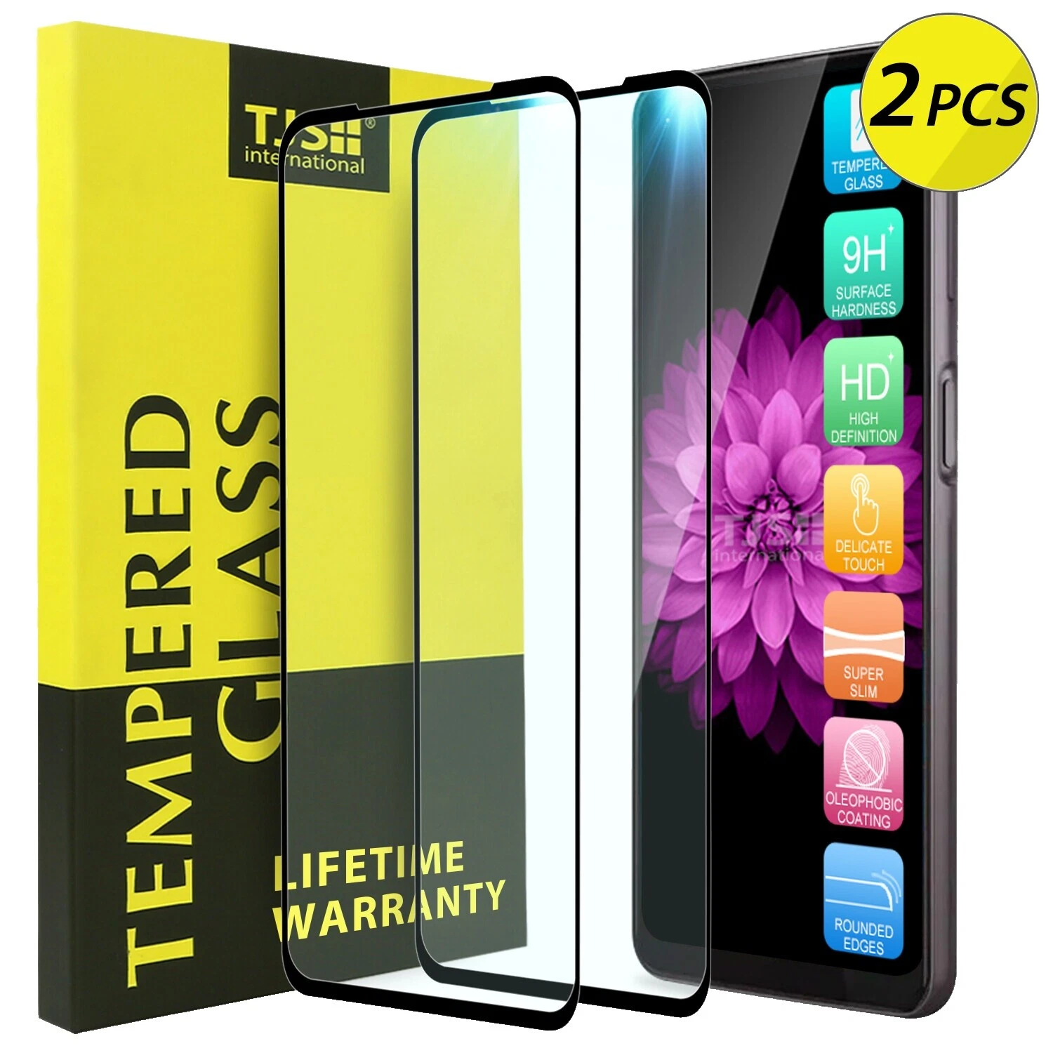 Protectores de pantallas para teléfonos celulares Negro para LG Motorola Moto G