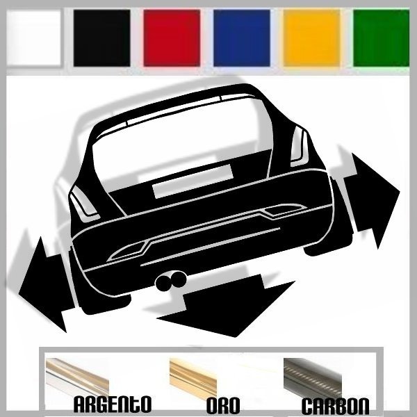 Adesivo Prespaziato Per Auto LANCIA DON'T TOUCH MY DELTA – PVC Fluorescente Verde – Tuning JDM – 35 Cm - 2