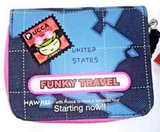 Portafoglio portaspicci PUCCA blu ragazza