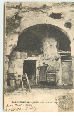 CARRIERES SAINT DENIS - Cave d'un Vigneron - Stempel Edouard Lévy Nanterr - 7475