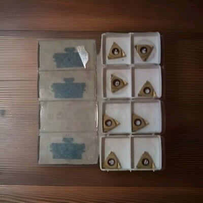 SECO 16NR 1.0ISO New Carbide Internal Threading Inserts Grade CP500 8 Inserts