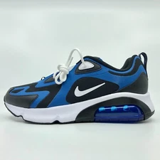 Nike Air Max 200 Team Royal/White-Black- Blue (CI3865 400) new with box 