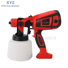 Electric Spray Gun 900ML Paint Sprayer Handheld DIY High Pressure Adjustable US