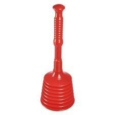 New  (Master Plunger) Sink and Waste Pipe Unblocker 160mm - Red 