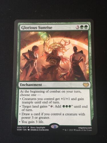 Glorious Sunrise Innistrad: Crimson Vow Regular