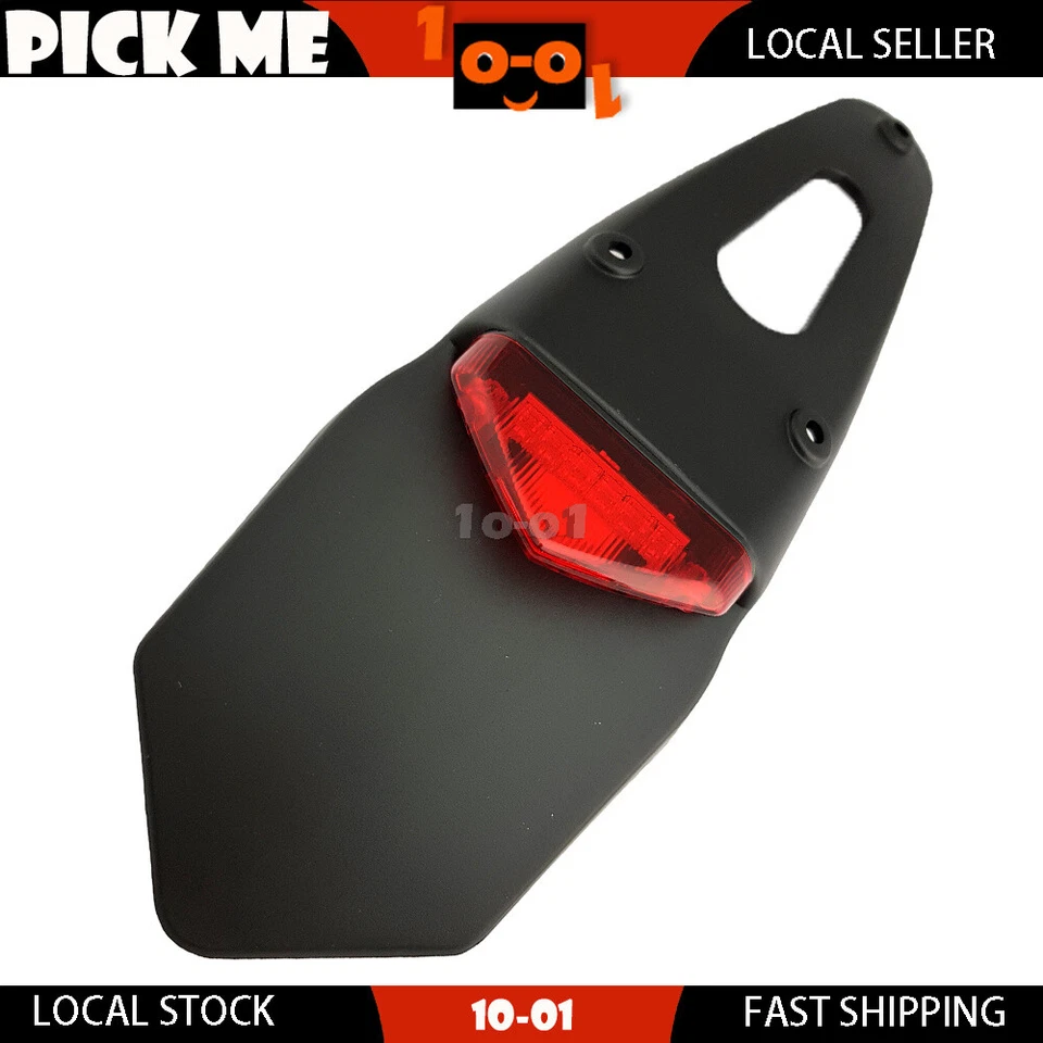 Conjunto de luz de freno trasera matrícula LED para Yamaha WR400F WR426F TTR250 Foto 2 de 4