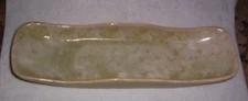 Vintage Brush McCoy Relish Dish 10 1/4"