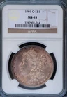1901-O Morgan Dollar NGC Certified MS63