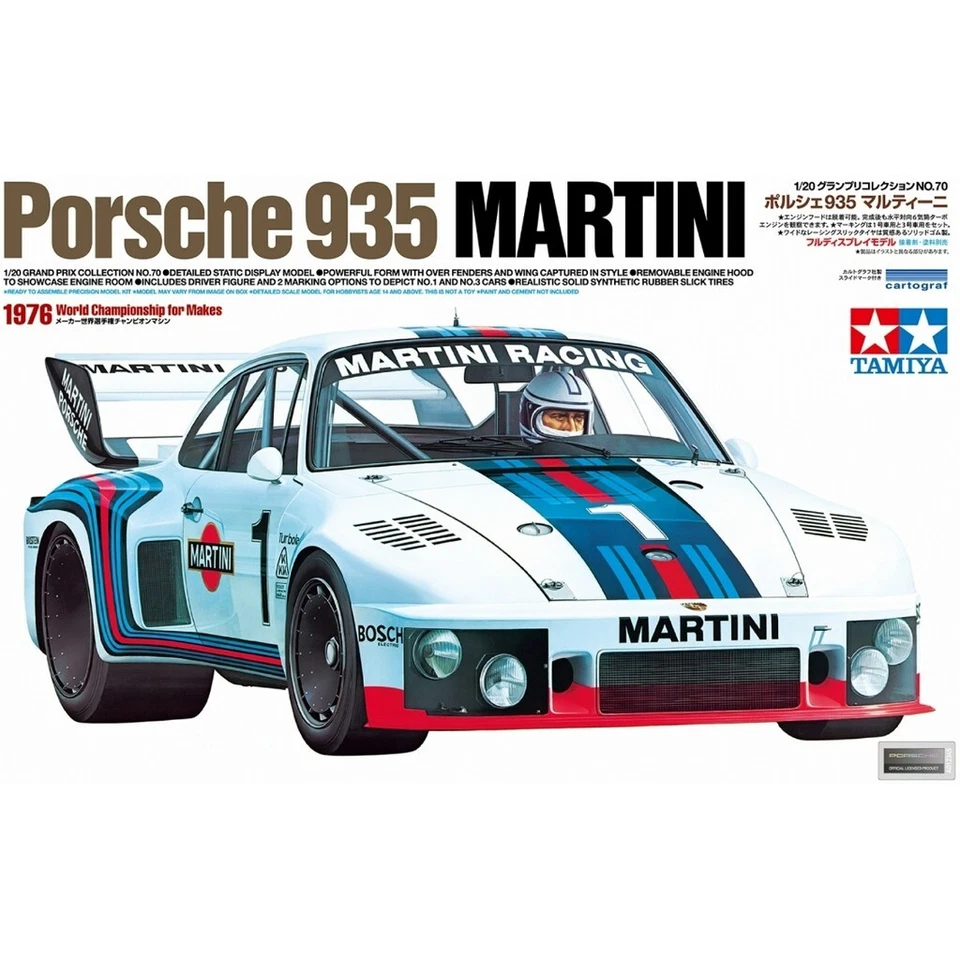 Tamiya 20070 1:20 Porsche 935 Martini 300020070 - Bild 2 von 2
