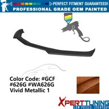 Fits 16-24 Chevy Camaro 1LE Front Bumper Lip ABS #GCF Vivid Metallic 1