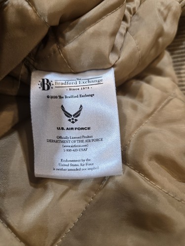 Bradford Exchange USAF bestickte Bomberjacke Gr. XL "Fly.Fight.Win" - Bild 7 von 9