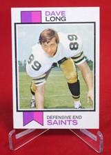 Dave Long TOPPS Football Card 1973 #356 NFL EX-NM