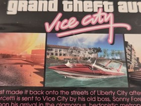 GTA Grand Theft Auto Vice City (Sony Play Station 2, PS2, 2002) -- Map + Poster