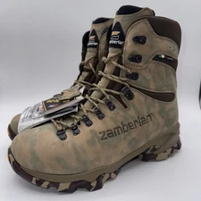 Zamberlan 1014 Lynx Mid GTX Boots Women’s Size 9 Men’s Size 7 Camo Leather