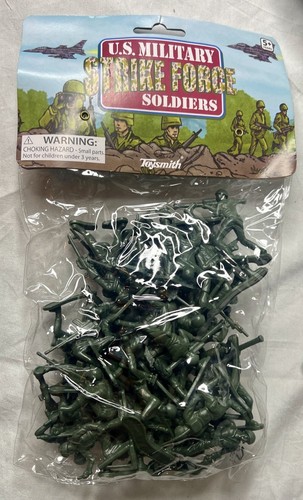 US Military Strike Force Soldaten Toysmith Army grün Plastik Soldat Männer - Bild 1 von 2