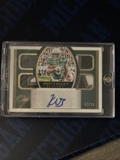 2022 Kenneth Walker III Chronicles Panini One Draft Picks RPA /25 ONE-KWA