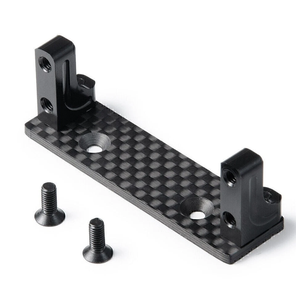 Alloy Servo Mount Carbon Plate For Axial AXI03004 Capra 1.9 1/10 RC Car NEW - Image 2 of 4