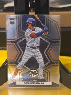 2022 Panini Mosaic - Rookies Greg Deichmann #211 Silver Prizm (RC)