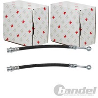 2X NK BremsschlÄUche Hinten Passend FÜR Hyundai Terracan Links+Rechts