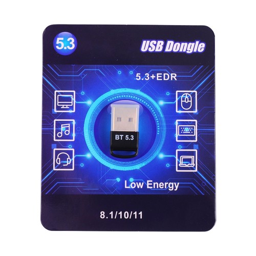 USB BT Adapter Delayless Gold Plated Plug 5.3 BT Dongle Transmitter Receiver CB - Bild 20 von 22