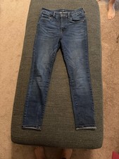 Aeropostale Jeans Women  s Size 6 Short High Rise Medium Wash Denim jegging