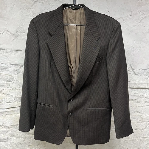 Blazer lana vintage Givenchy Monsieur modello testa chiodata made in USA cappotto sportivo