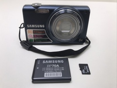 as Is Samsung ST65 14.2 MP Blue Digital Camera for sale online | eBay