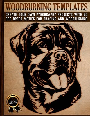 Woodburning Templates: Pyrography Desings for Tracing and Wood Burning - Creativ