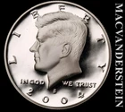 2004-S Silver Kennedy Half Dollar - Choice Gem Proof  Lustrous  #L4921