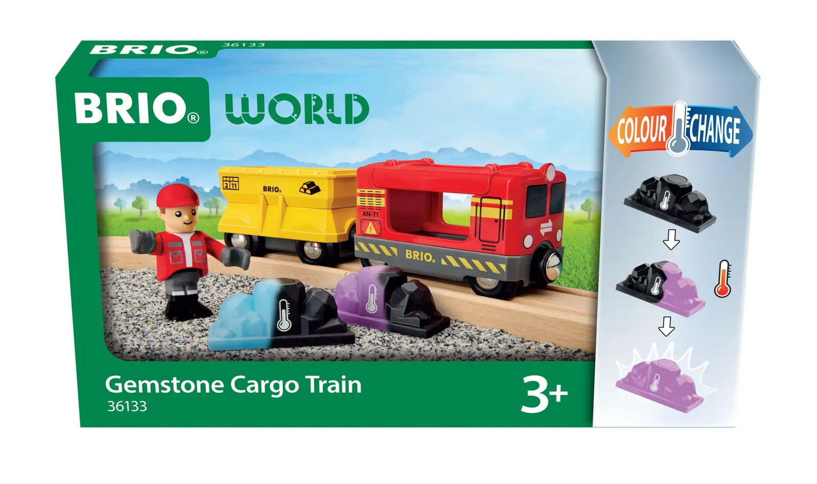 Brio Unisex Eisenbahn Güterzug Mit Farbwechsel-Zubehör Mehrfarbig Baby Größe 27 X Größe 5 X 15 Mm - Image 5