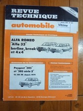 Revue technique Alfa Romeo ALFA 33