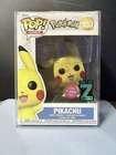 NEW FUNKO POP! GAMES POKÉMON FLOCKED WAVING PIKACHU #553 ZAVVI EXCLUSIVE