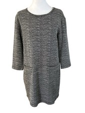 Adrienne Vittadini Tweed Dress Sz M