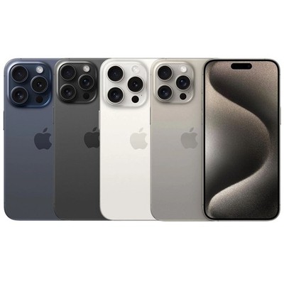 Neu Apple iPhone 15 Pro (5G) - 128GB/256GB 8GB RAM Dual SIM Smartphone Handys