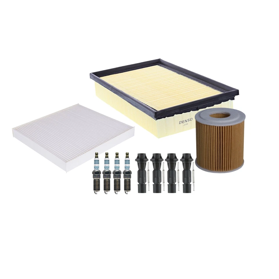 Kit de afinación Denso 4 bujías y 4 botas Kit para Mazda 6 i 2,3 L L4 Vin A 2009 Foto 2 de 2