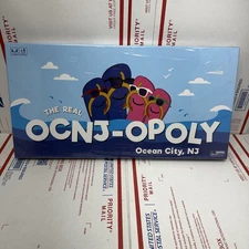 OCNJ-Opoly OCEAN CITY Monopoly Style Family Board Game Rare Sealed New In Box