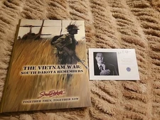  The Vietnam War: South Dakota Remembers Book + Micheal J Fitzmaurice MOH Signed