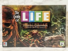 Game of Life Pirates of the Caribbean Dead Man's Chest Edition Disney New Sealed