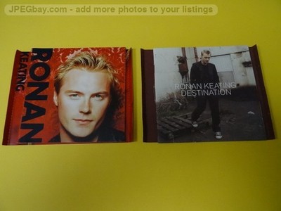 RONAN KEATING (6) DESTINATION / RONAN (W) Bundle of 2 x CD Albums No Cases POLYD