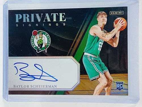 2024 Panini Baylor Scheierman RC Private Signings #PS-BAY
