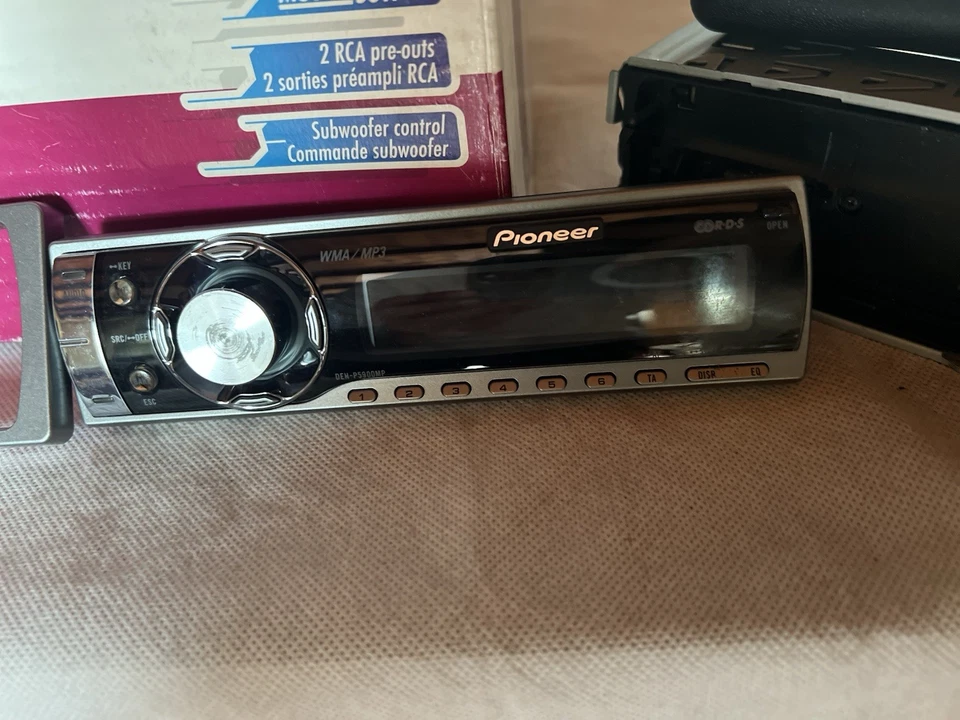 AUTO RADIO PIONEER DEH-P5900MP 50wx4 CD Aux 12V Usata Come Nuova - Immagine 2 di 3