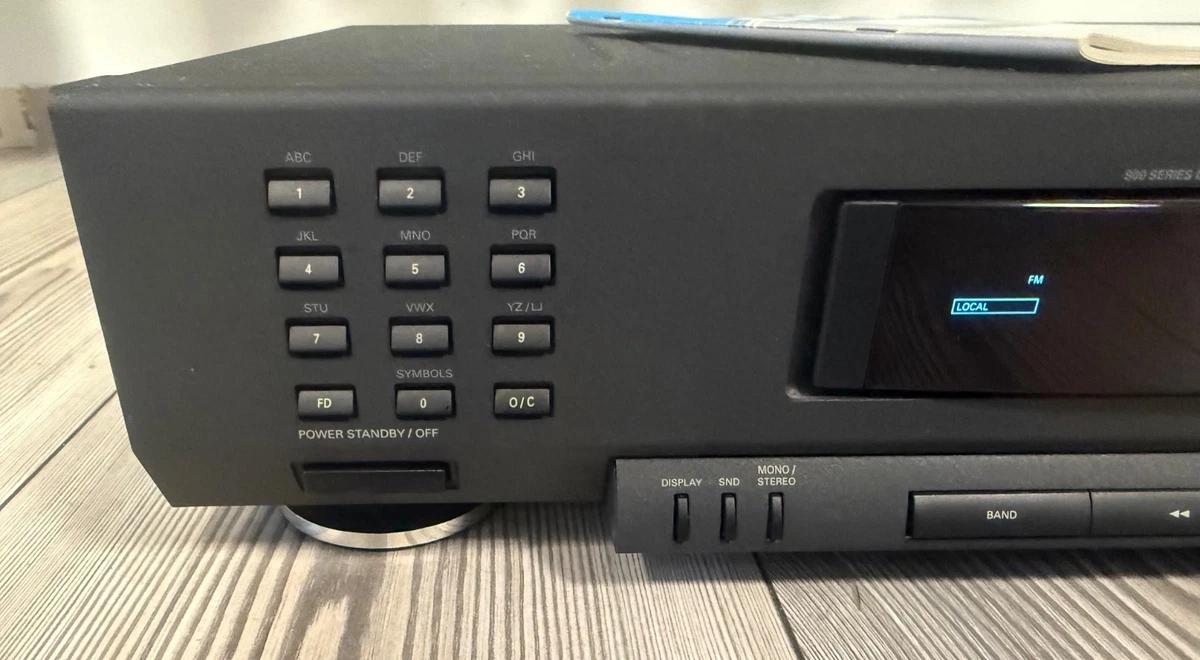 PHILIPS FT 920 + Instrucciones *** Sintonizador estéreo AM-FM Radio Sintetizador digital