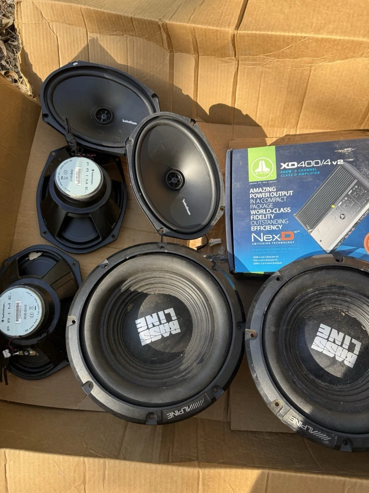 JL Audio Xd400/4 4声道汽车扩音器 — 第 2/4 张图片