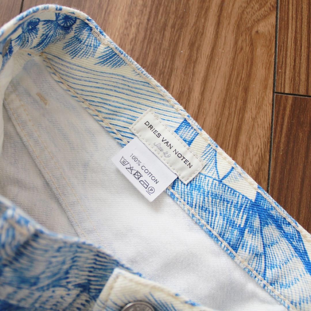Dries Van Noten 18aw デニム DRIES VAN NOTEN(ドリスヴァンノッテン) イージーワイドデニム