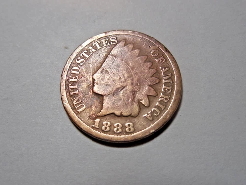 1888 Indian Head Cent in good condition.  But you decide!!!!!
