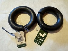 Jacks Horse Fetlock Anneau avec Sangle Saucisse Botte Protection Brossage Lot de 2 NEUF